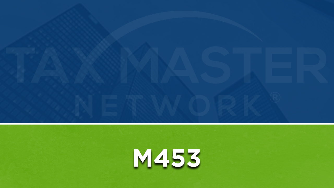 m453 cover