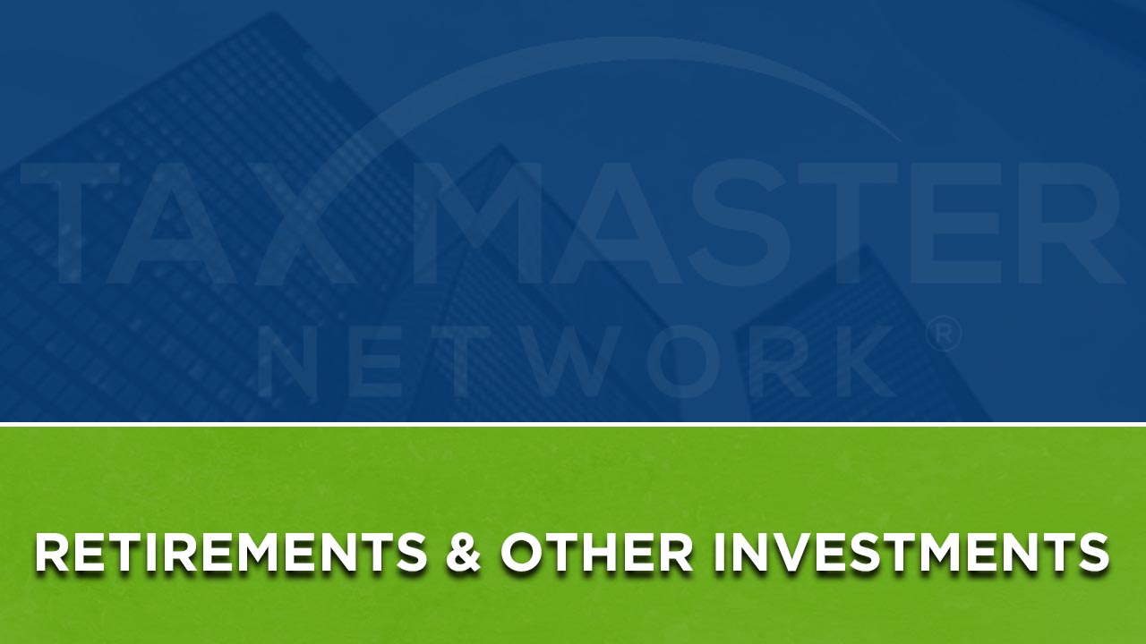 tos tc retirements and other investments